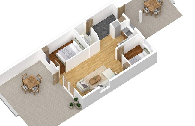 4 Person Holiday Park Home in Laeso - Foto 11
