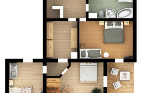 Ferienhaus BirkenOASE - Sauna- Terrasse-drei Schlafzimmer - Foto 25