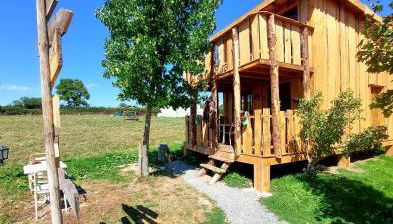 Cabane insolite TOUT CONFORT Chalet Gites Luzy Morvan Bourgogne - Foto 2, Garden