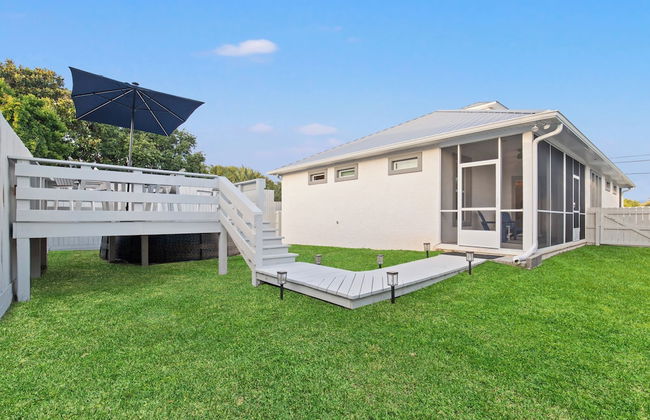 Charming 3/2 Beach House w/ Pool & Golf Cart Included - 1 Min Walk to Beach - Foto 39