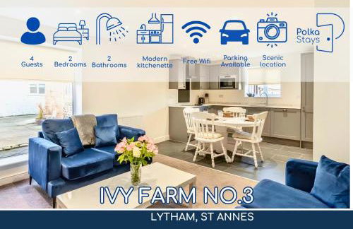 No 3 PolkaStays Ivy Farm Coach House Family Suite - Foto 1