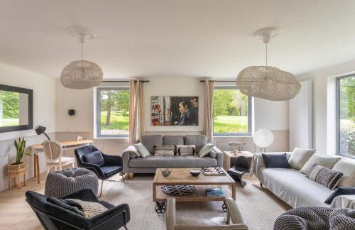 LA VILLA DU GOLF - avec piscine couverte chauffée et jacuzzi - Foto 25