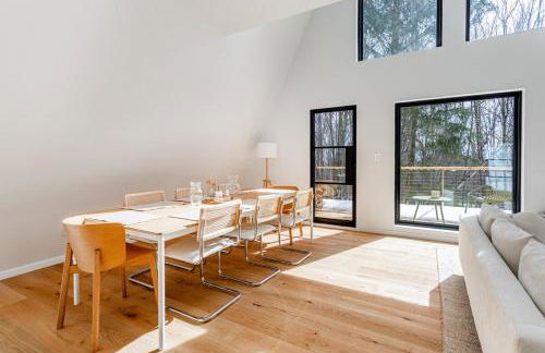 Modern A-Frame Catskills Hot Tub & Fireplace - Foto 9