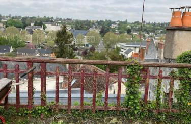 La Maison du Donjon - Gites de 8 personnes, parking privé avec jardin terrasse - Foto 4