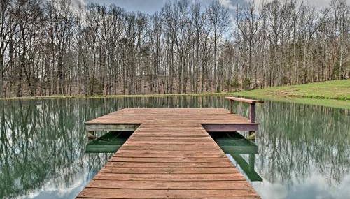 Remote Kentucky Cabin with Fire Pit and 2 Ponds - Foto 2