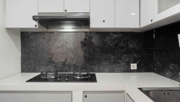 Restful And Modern 3Br At Daan Mogot City Apartment - Foto 4, Cocina privada