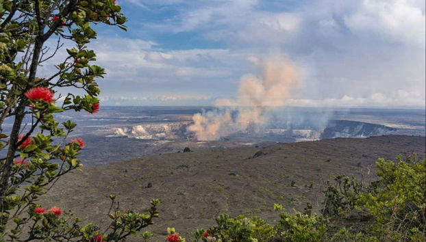 See volcano craters up close