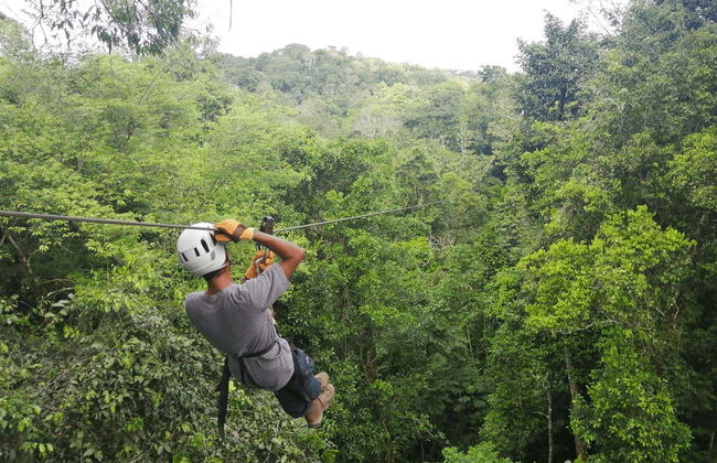 Tyrolienne à Ciudad Cortés - Photo 7