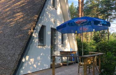 Ferienhaus Reetdach 1300qm Privatgrundstück Bootssteg Sauna Templin Lübbesee Uckermark Erholung pur Seenplatte - Photo 22