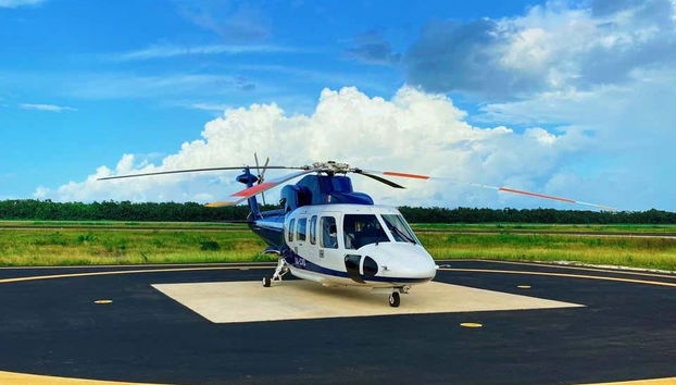 Exterior del helicóptero