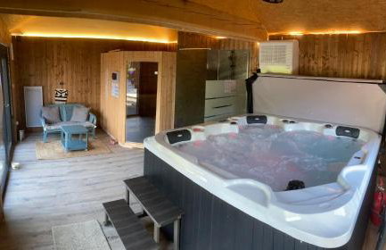 Chalet La Calougeotte, jardin, spa et sauna privés - Foto 28