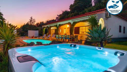 Villa Monchique Royal by Algarve Vacation - Foto 2, Garden, sunbed, Garden view