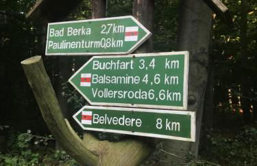 Ferienwohnung Morgensonne am Kurpark Bad Berka # gratis Parkplatz # ebenerdig # Spielplatz # WLAN # 2 Schlafzimmer # Nähe Weimar # Weimarer Land # Smart-TV - Photo 33