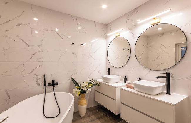 Modern Beautiful Pool And Sea Apt Qawra - Foto 22