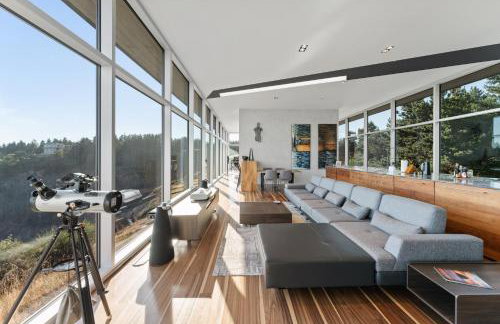 Orford Cliffs - Ocean View, Hot Tub & Gym - Foto 7