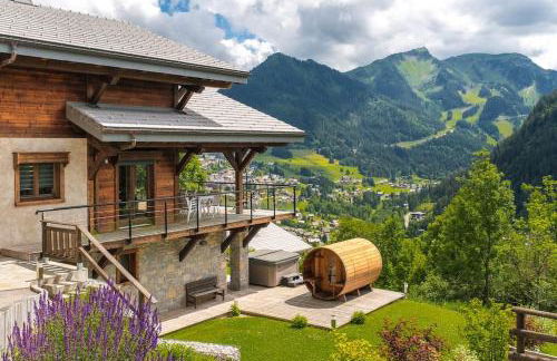 Chalet Familial Le Whymper 5 étoiles SPA Sauna Chatel - Foto 17