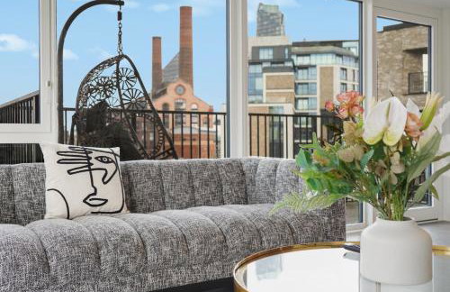 Stylish 2-Bed Flat with Balcony in Fulham SW6 - Foto 33