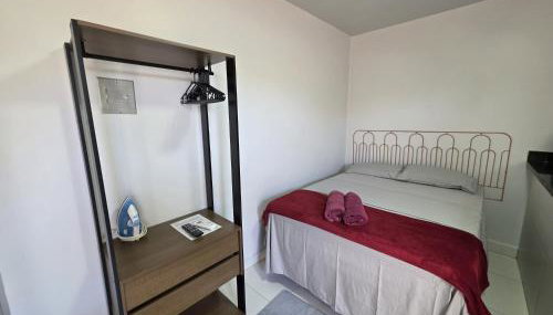 Suíte1 Individual Mobiliada com Ar Wi-Fi e Garagem Exclusiva - Foto 4