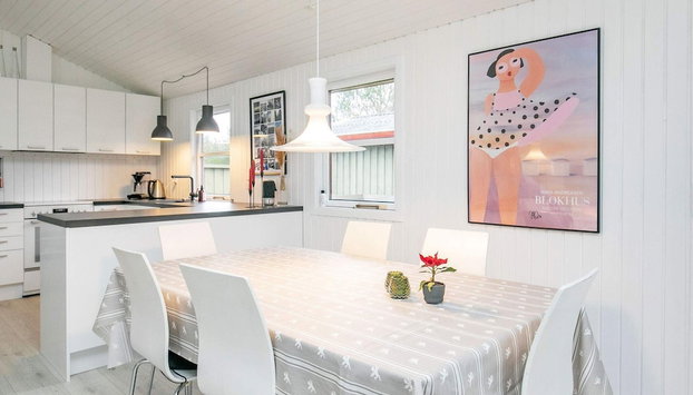 6 Person Holiday Home in Saltum - Foto 5, Cocina privada