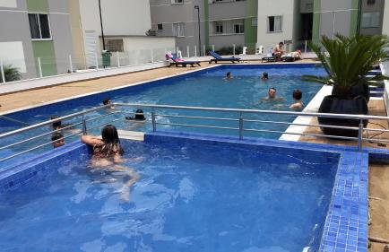 Easy Club 308 Apto 2 quartos Ar condicionado Wi-Fi Netflix Prime piscina Elevador Churrasqueira Sacada 200 m da praia Ideal para Famílias e Amigos Reserve agora - Photo 36