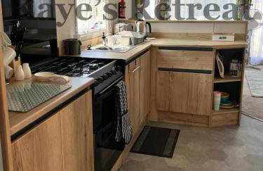 Kayes Retreat Three bed caravan Newquay Bay Resort Quieter area of park - Foto 11