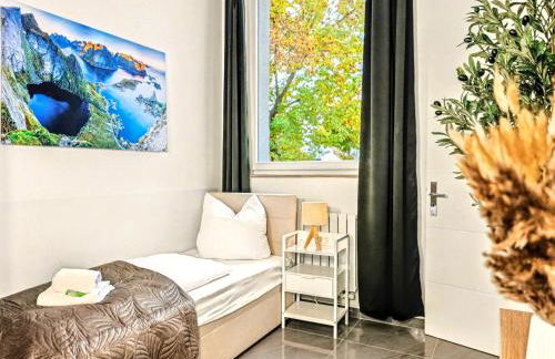 Scandi Loft für bis zu 12, Whirlpool, Sauna, Gaming, Nordstadt - Foto 71