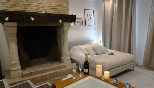 La Suite, love room, Grand Jacuzzi, port de plaisance de Saint Valery En Caux - Foto 5