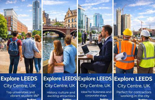 Prime Leeds- Spacious Cinema apartment - Foto 3