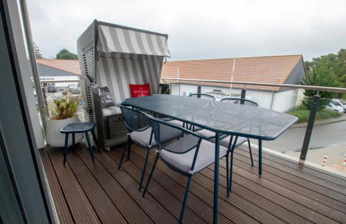 Albert-INN-Glowe - barrierefrei & 3 Schlafzimmer & Coworking & Strandkorb-saisonal & Sauna im Haus & Fahrräder - Foto 17