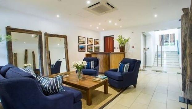 Sala de estar do lobby