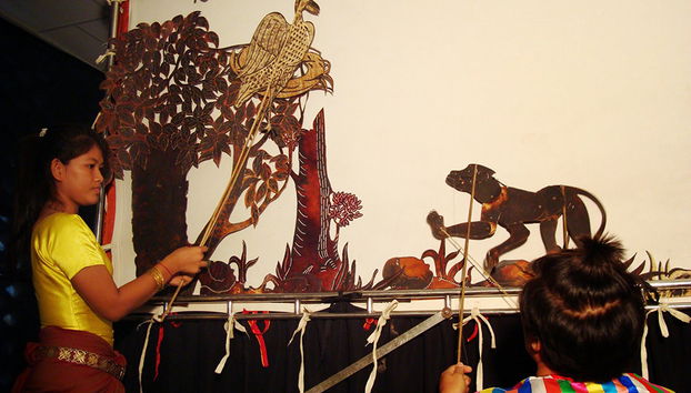 Sovannaphum Shadow Art Performance - Photo 2