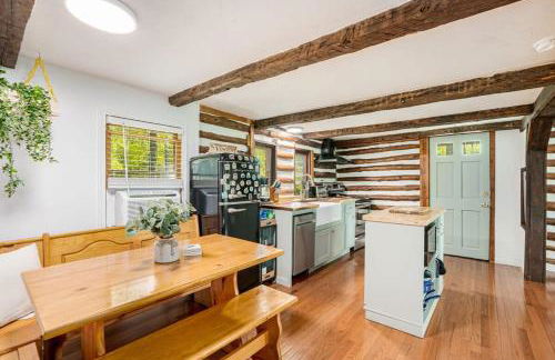 Modernized Log Cabin w Hot Tub Fire Pit & Views - Photo 12