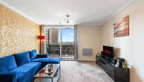 Luxury Apartment - Balcony - Prime Location - Sleeps 5 - Foto 2