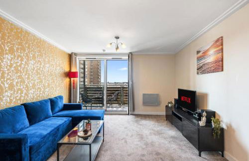 Luxury Apartment - Balcony - Prime Location - Sleeps 5 - Foto 2