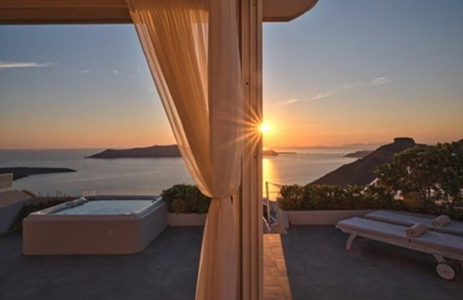 Sunset View Villa Santorini - with Outdoor Jacuzzi - Photo 41