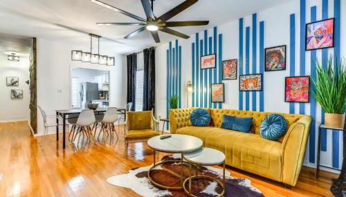 Colorful Baton Rouge Home Deck, Grill and Fire Pit - Foto 4