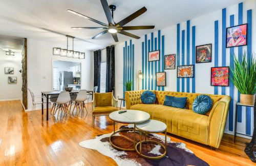 Colorful Baton Rouge Home Deck, Grill and Fire Pit - Foto 4