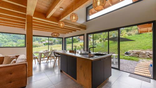 Villa Alésia - Jacuzzi et vue montagnes, environnement apaisant - Foto 3