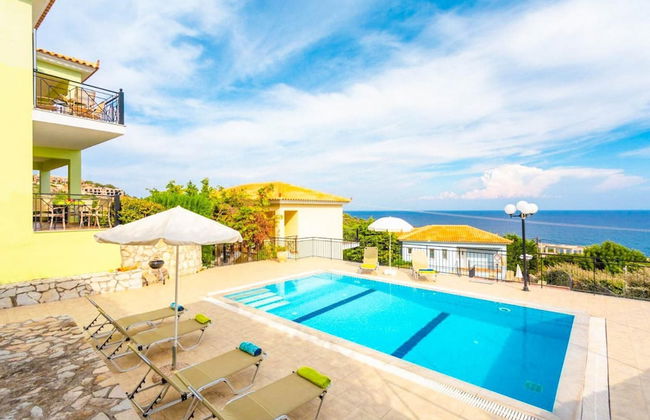 Skala Villa Green Large Private Pool Walk to Beach Sea Views A C Wifi - 2825 - Foto 11