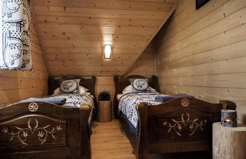 Domki Górskie Janosik, Kwicoł i Pyzdra Jacuzzi, Sauna - Photo 24