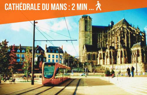 Sweet & Home - Centre-ville & Proche Circuit des 24H - Climatisé - Parking - by Le Mans City - Foto 24