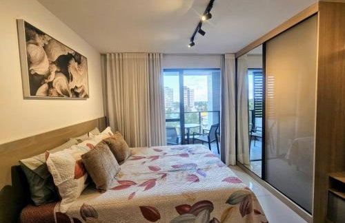 Studio Rooftop em frente ao Mar na Praia de itapua - Foto 19