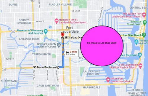 Rustic Retreats Spacious 1BR For 4 guests In The Heart of Fort Lauderdale - Foto 16