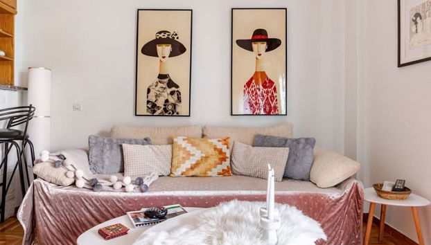 Cozy in Athens Neos Kosmos an Original Vibe - Foto 3, Habitación