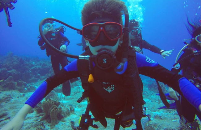 Snorkeling dans un cénote de Mérida - Photo 1
