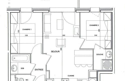 Spacieux et Fonctionnel dans Ecrin des Neiges - Foto 35