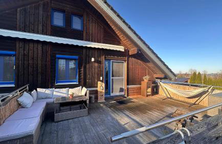 Ferienwohnung mit sonniger Dachterrasse am Pferdehof - Foto 3