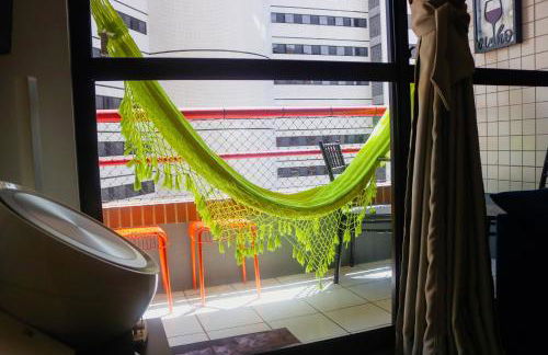 Apartamento com Varanda vista mar, Max 4 Pessoas - Foto 45