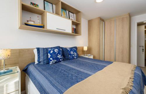 Frente Mar no Recreio com Varanda Privativa Ideal para Família - Foto 23