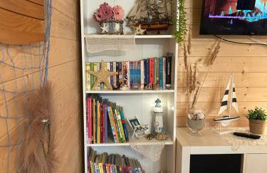 Młyńska Chata - drewniany, całoroczny dom w sosnowym lesie - Foto 15